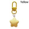 1 Pcs Cute Stars Keychain Pendant Keyring For Girls Backpack Charm Headphone Case Accessory Creative Gifts
