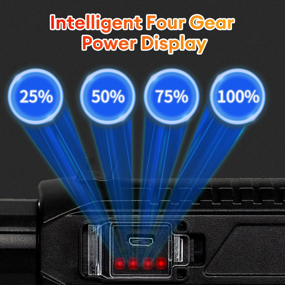 Уличный светодиодный фонарик для кемпинга, ультра яркий перезаряжаемый ручной фонарик, водонепроницаемый прожектор высокой мощности для рыбалки, кемпинга