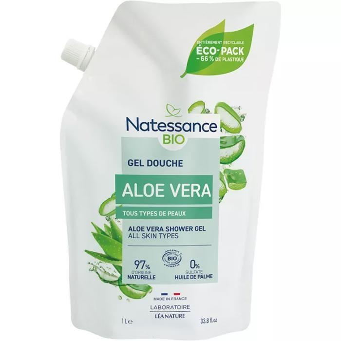 Natessance douche vanille fruitée sans sulfates 1L