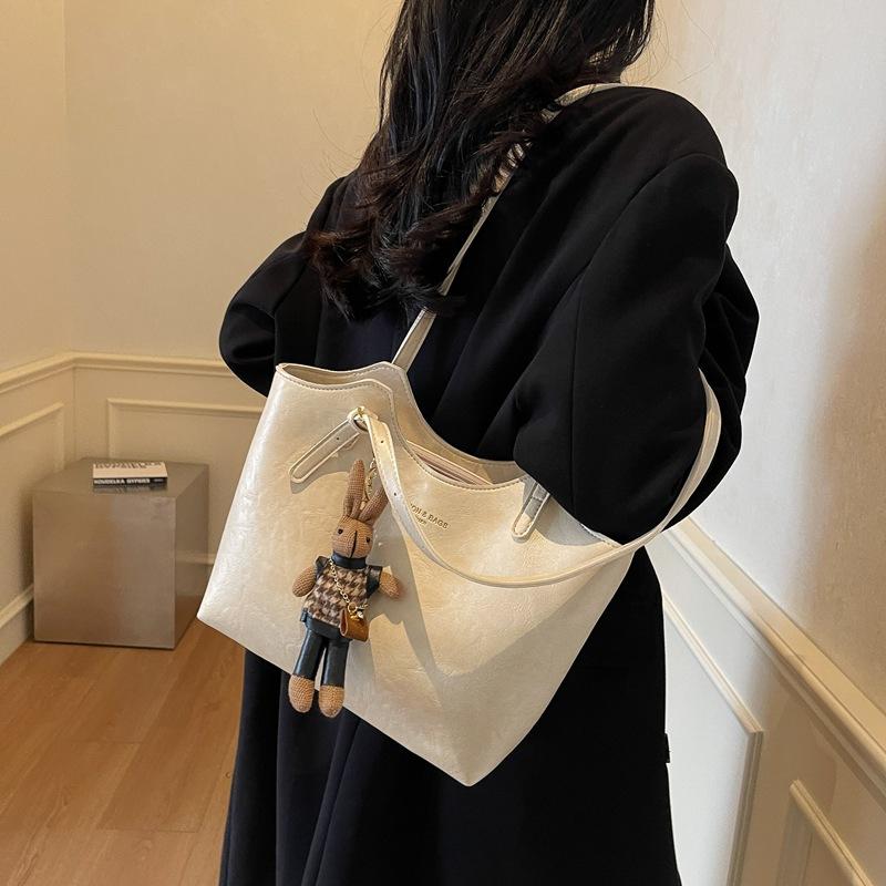 Сумка-тоут премиум-класса большой вместимости для поездок на работу, женская модная новинка 2025, женская ручная сумка-портфель, сумка-тоут на плечо