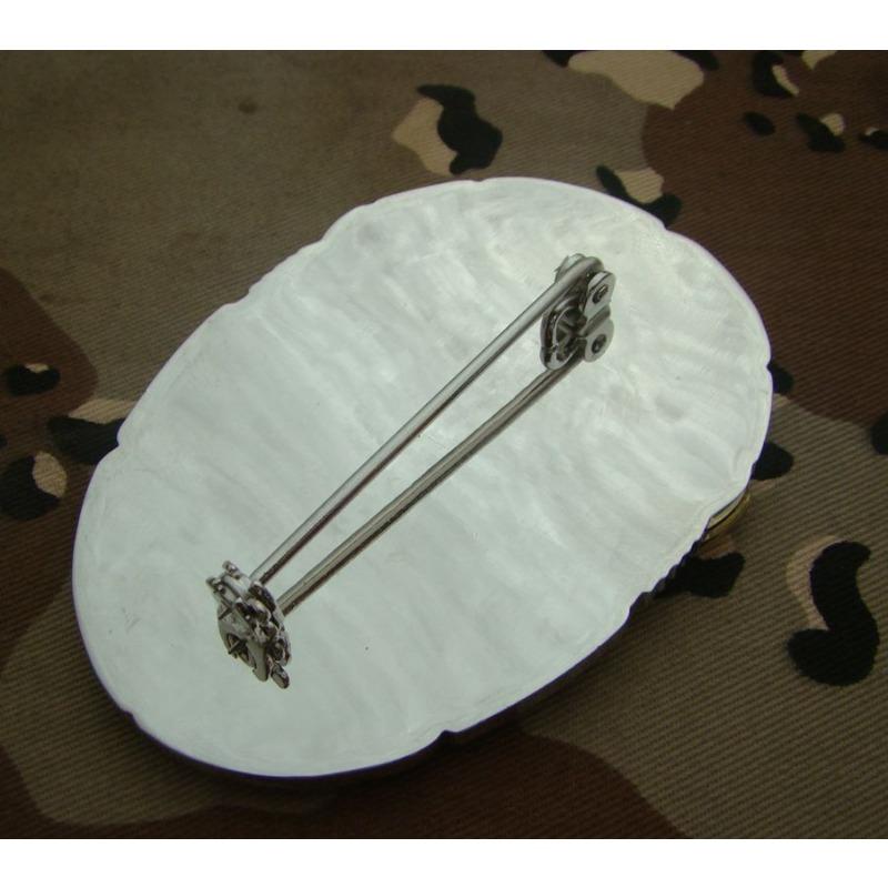 Американский металлический значок, Значок Лос-Анджелеса LAPD ДЕТЕКТИВ Комбинированная структура Чистая медь