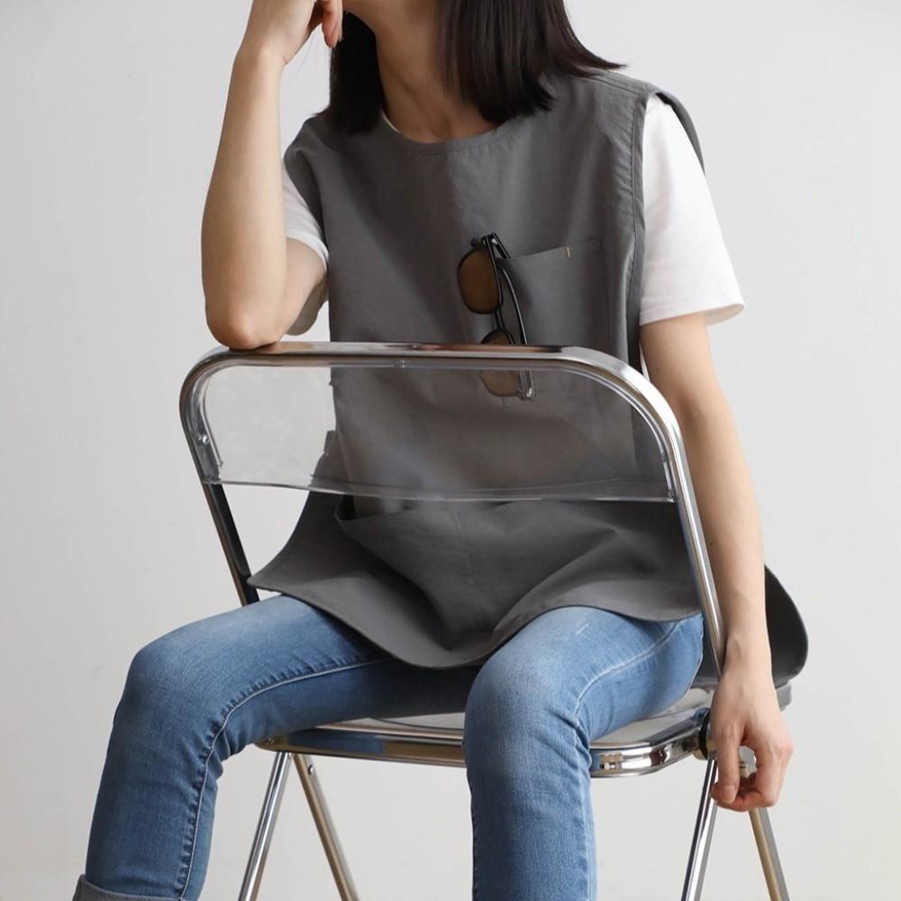 Adjustable Household Kitchen Apron Japanese Salon Barber Cape Waterproof Work Clothes  Dining