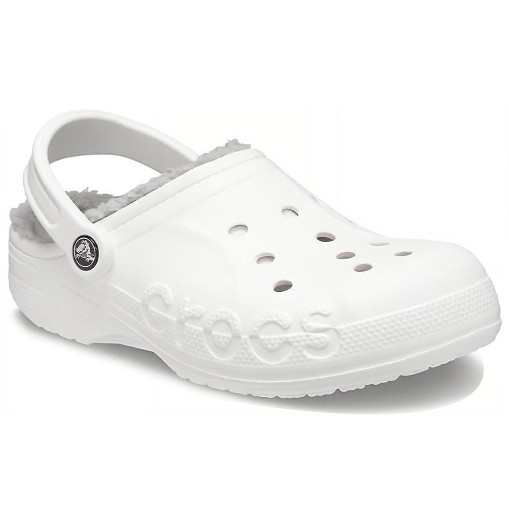 Crocs Baya Удобные Прочные Клоги Унисекс Обувь Белые 205969-11H