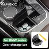Ящик для хранения для моделей BMW с правым рулем Серий 1 2 3 4 X3 X4 X5 X6 X7 G05 F40 G20 G26 G01 G02 G06 G07 I3 I4 M3 M4 Организатор консоли переключения передач