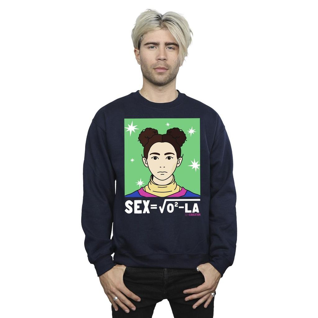 Netflix Mens Sex Education Ola Sex Equation Sweatshirt