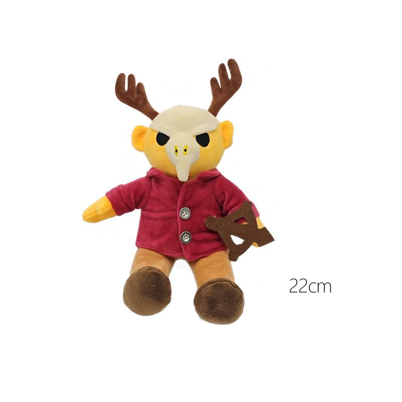 New 99 Nights in The Forest Plush toy Deer Soft Stuffed Animal Toy Cute Anime Game Peripherals Christmas Birthday Gift