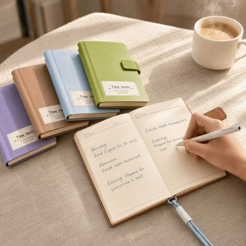 Thick Paper Small notebook Smooth Writing Diary notebook Aesthetic Notebook Self-Discipline