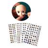 11 Sheet Eye Stickers Dolls Eye Water Stickers Face Stickers Eyes Cartoon Decal Dolls Making Eyes Eye Labels Kids Crafts