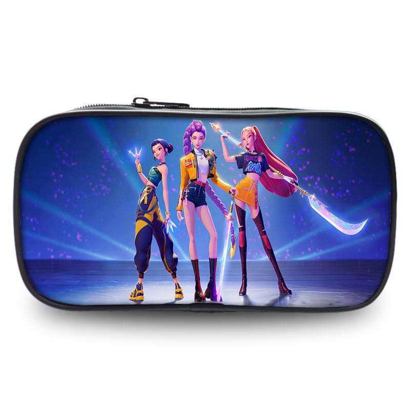 Пенал Kpop Demon Hunter Girls из Оксфордской Ткани для Студентов и Коллекционеров