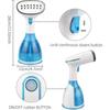 Clothes Steamer 1500w 280ml Portable Iron Fast Heat Up Handheld Clothes Steamer For Fabric And Text for Garment Care less