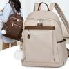 Nylon Backpack Women's Commuter Large Capacity Travel Bag Student Schoolbag