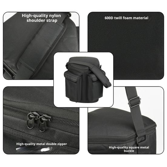 Сумка для хранения динамика Дорожный чехол для переноски с плечевым ремнем Застежка-молния Ударопрочный