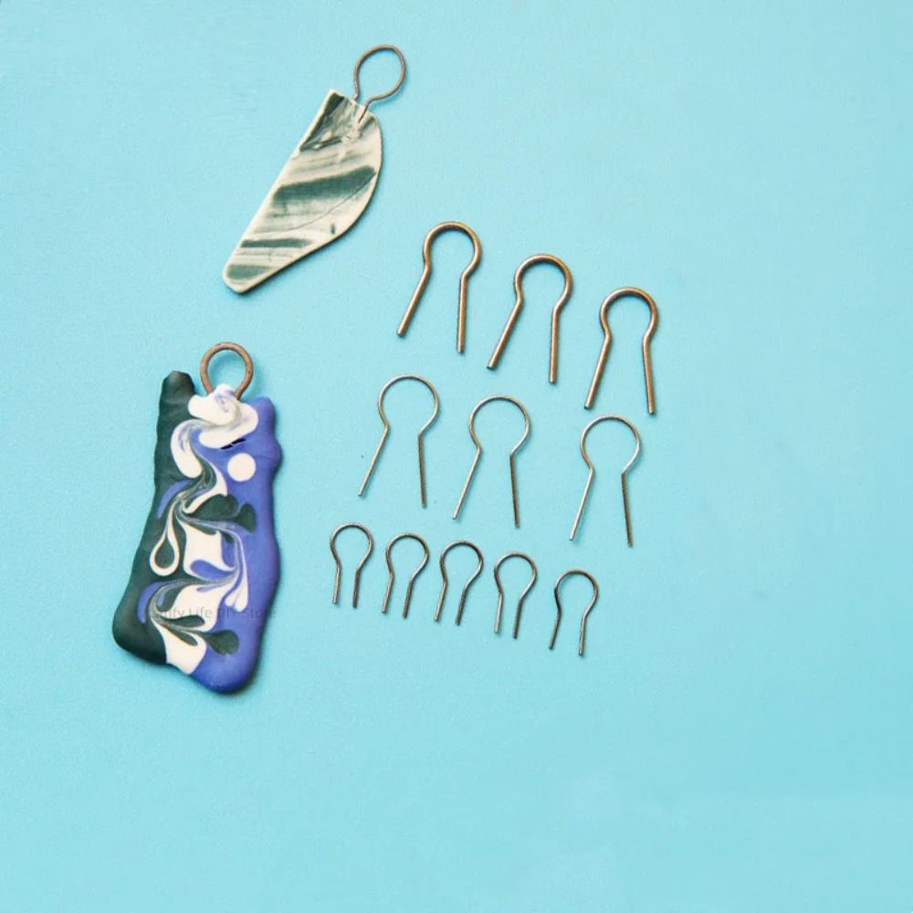 100pcs High Temperature Resistance Hanging Firing Hook Pyrography Wire Tips Wire Pendant