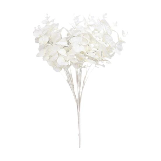 Artificial Flower Realistic Faux Eucalyptus Looking Vibrant Color Attractive Flower Dining Table Fake Plant Decor for Home