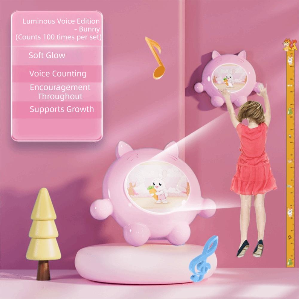 Luminous Children's Jump Trainer LED Digital Display Touch Jump High Counter Jumping Equipment
