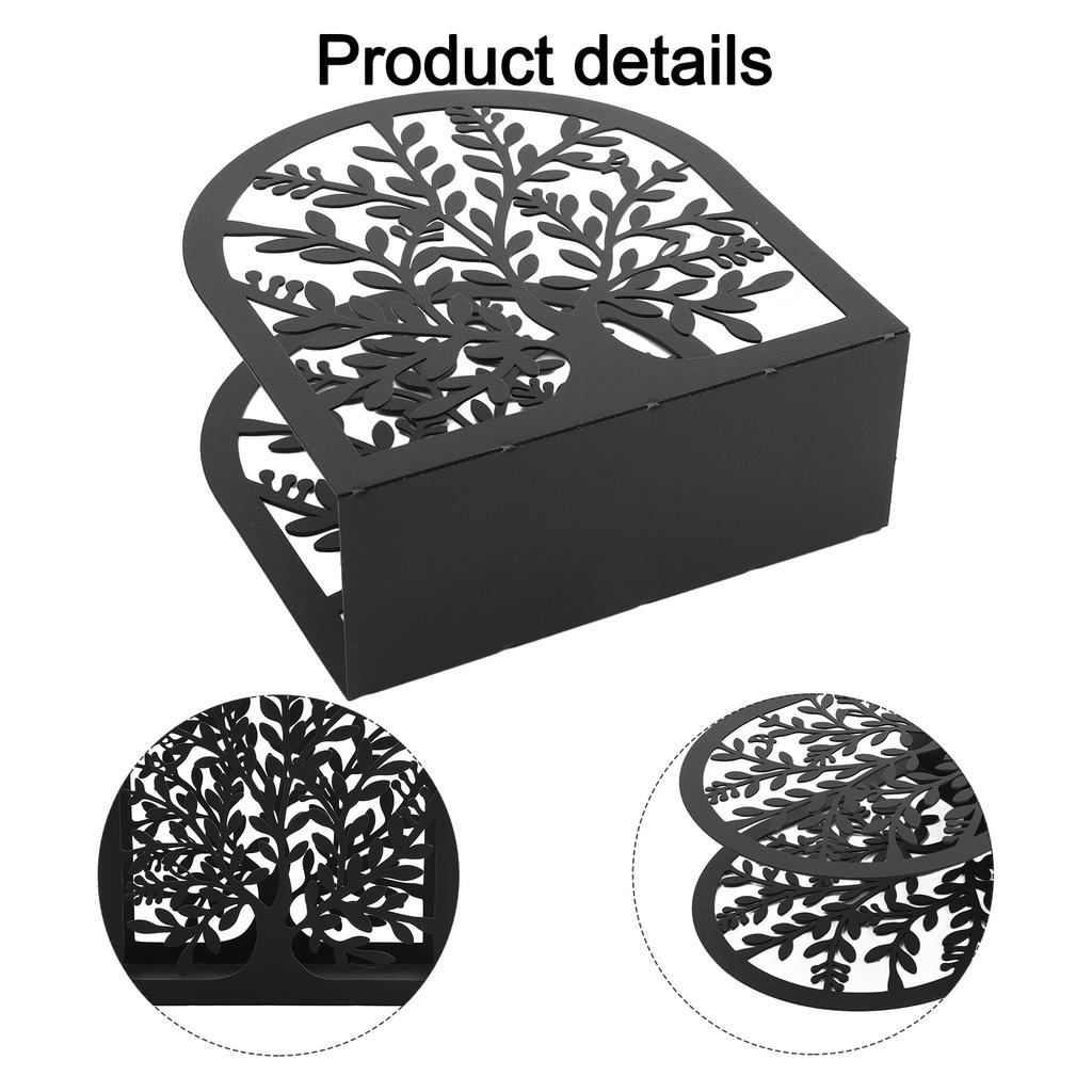 Обеденный опыт 12,5x5x13,5 см Полый диспенсер для салфеток Декоративный диспенсер для салфеток для хранения на кухне в ванной