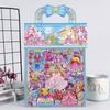 2 Sheets/Bag Kawaii 3D Foam Sticker Cartoon Kids Toy Sticker Stereo Bubble Sticker Children