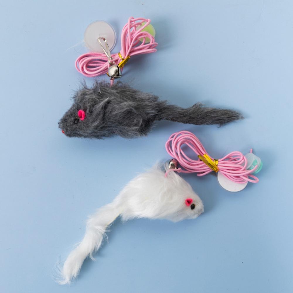 Self -hi Hanging Cat Toy Funny Stick Kitten Elastic Rope Fashion Hanging Swing Cat