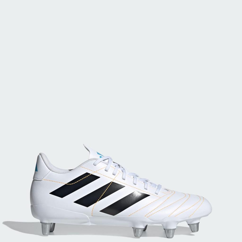 adidas Kakari Soft Ground Rugby JP8801 Unisex Performance Sports Shoes Pure Orange / Cloud White / Core Black