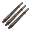 Screw Thread 4.5mm Screw Thread Transparent Dart Stems with Stainless Steel O Ring Darts Shafts