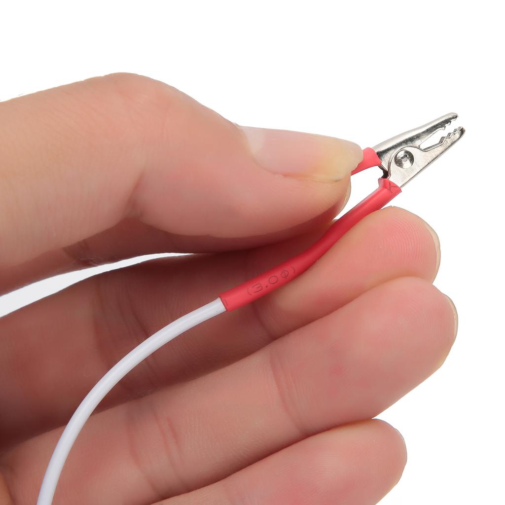 20 шт / пакет Кабель-провод с зажимом для электродов для ТЭНС-аппарата, физиотерапевтического аппарата