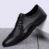 Genuine Leather Business Shoes Men'S Formal Gentleman'S Suit Shoes Luxury Oxfords High Quality Brogue Casual Italian Man Shoes