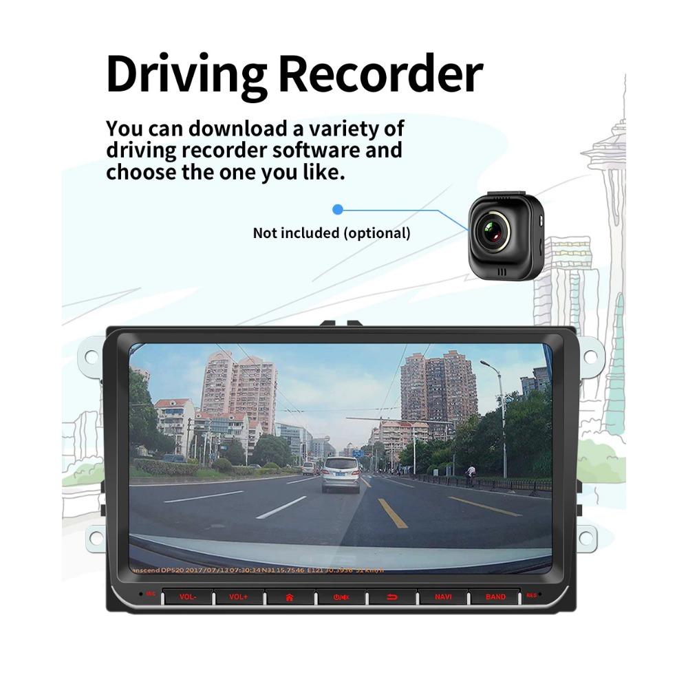 2Din Android Carplay GPS Car Multimedia Player for Volkswagen/Volkswagen/Golf/Polo/Tiguan/Passat/b7/b6/SEAT/Leon/Skoda/Octavia 2+32GB