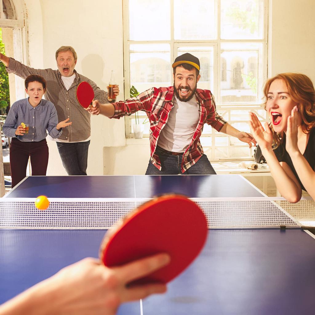 PATIKIL Table Tennis Racket Case Table Tennis Paddle Case Hard Cover Container Bag Gourd Shape for Sports Accessories Texture Silver