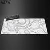 Black and White Lines Art Mouse Pad Large Computer Gaming MousePads Desk Mats Carpet Anti-slip Laptop Soft Mice Pad Mouse Mat