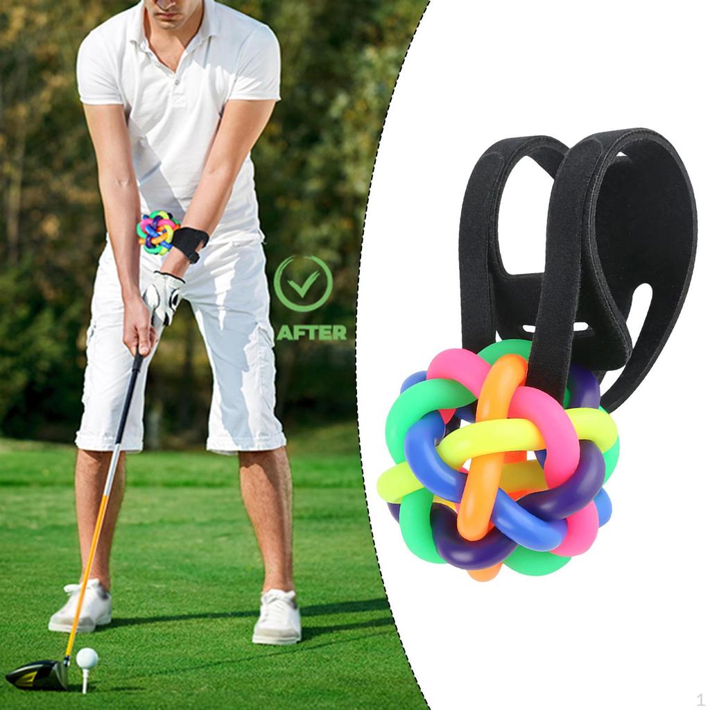 Golf Swing Train Ball, Training Aid ,Assist Professional for Player Practing Posture Correction
