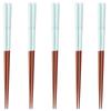 Happy Set of Dishwasher Made In PID9476 J-kitchens Chopsticks, 5, Material Wood, Safe, Japan,