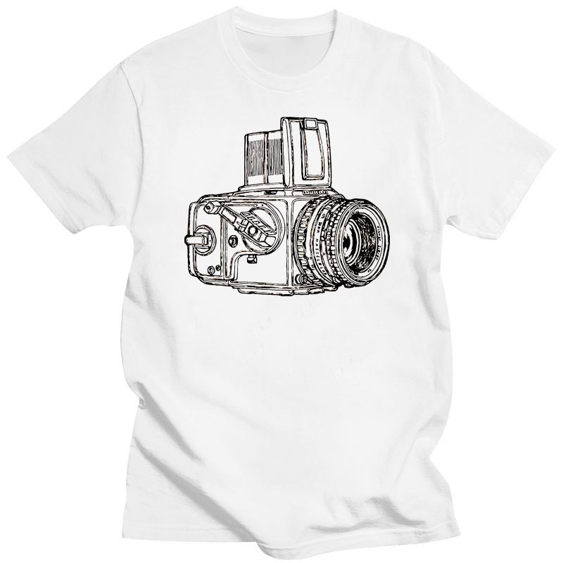Short Sleeve Hipster Tees Classic Hasselblad Camera Graphic Printed On Unisex Tshirt