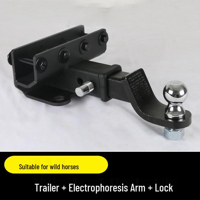 Совместимо с буксировочными крюками для Ford Bronco RV, буксировочными крюками «Голова тигра с квадратной пастью» и фаркопами.