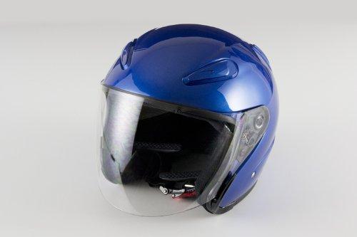 Bike Parts Center Bike Helmet Jet Aeroform Blue L Than 722104 (59cm~less 60cm)
