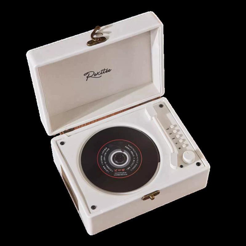 Ретро многофункциональный CD-плеер портативная Bluetooth-зарядка аудиосистема все в одном большой аккумуляторный плеер