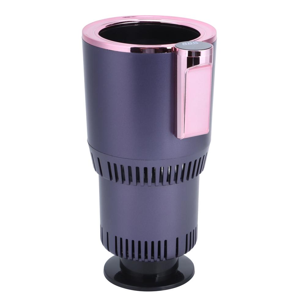 Car Hot and Cold Cup Heating Fast Cooling Cup with Temperature Digital Display for Office