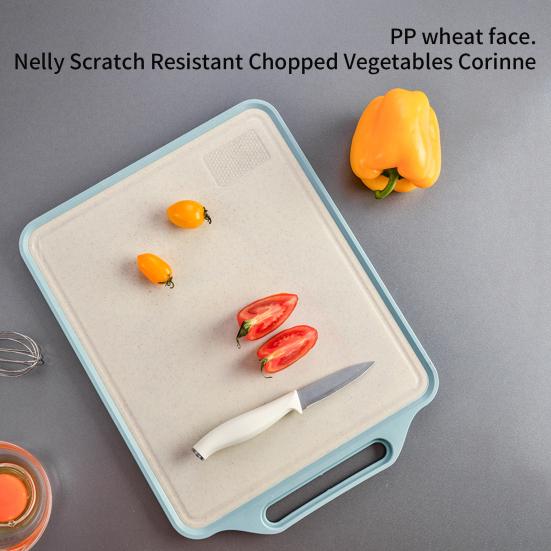 Разделочная доска из нержавеющей стали, двухсторонняя, большая, противоскользящая, разделочная доска для приготовления пищи