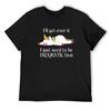 Dramatic Unicorn - I'Ll Get Over It I Just Need To Be Dramatic First T-Shirt Tops Boys Whites Men Clothings