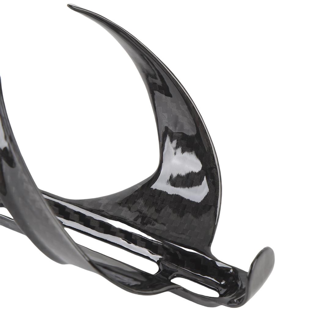 Bike Water Bottle Holder Lightweight Carbon Fiber Water Cup Storage Rack for Mountain Road Cycling