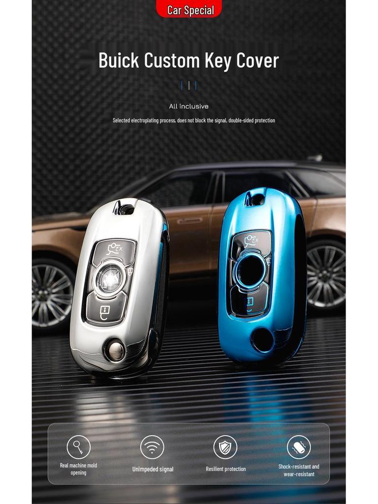 Buick Verano Pro Key Cover for 18/20 Models - Premium Protective Case with Buckle for Men & Women