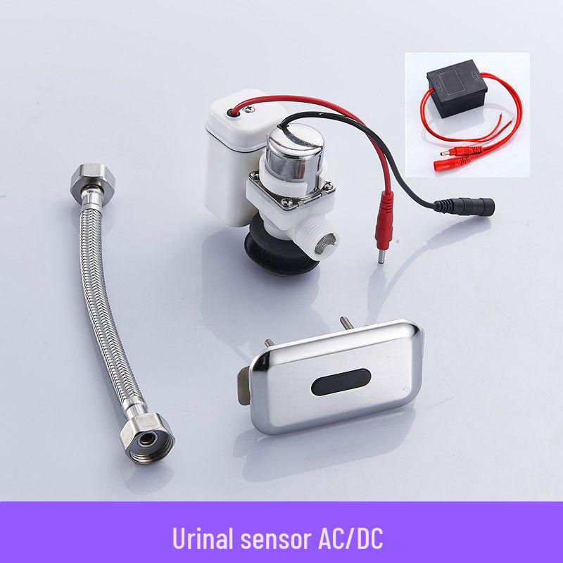 Автоматический инфракрасный смыватель для писсуара с электромагнитным клапаном-датчиком