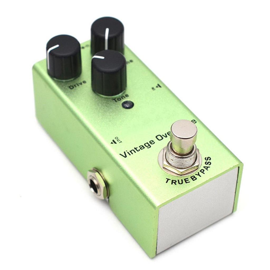 Педаль эффектов для электрогитары Vintage Overdrive Distortion Chorus Delay Tremolo