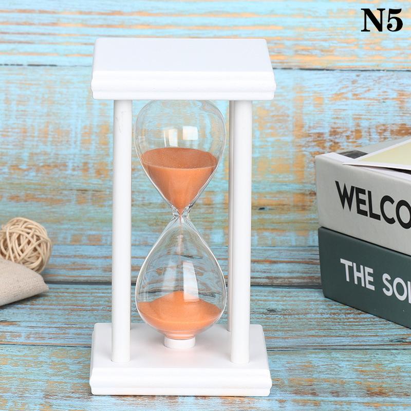 30 минут Песочные песочные часы Обратный отсчет времени Современные деревянные песочные часы Таймер для домашнего декора Украшения Reloj De Arena Подарки на год