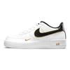Nike Детские кроссовки Air Force 1 LV8 GS White Metallic Gold Black DM3322-100