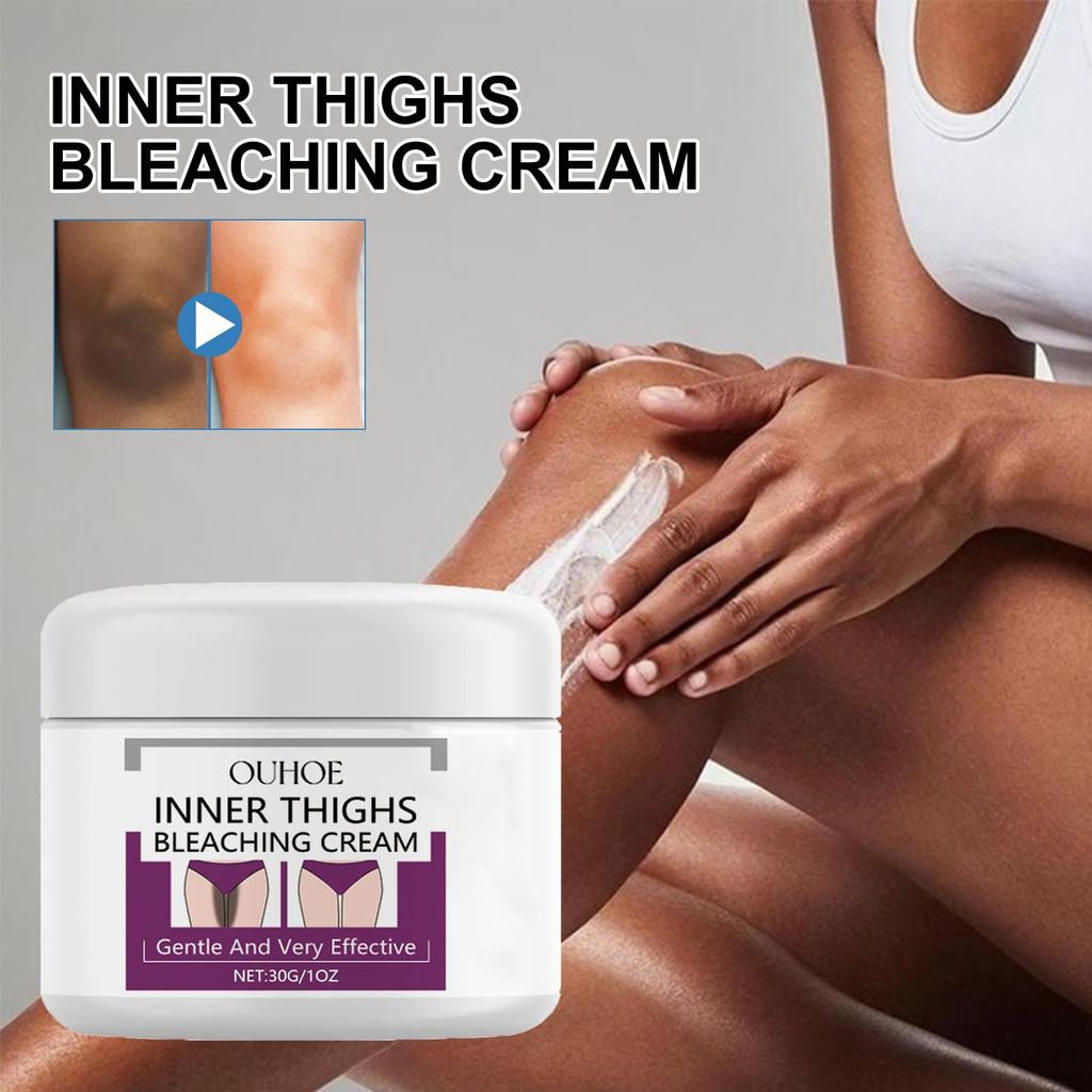 OUHOE Thigh Brightening Moisturizing Cream Hydrating & Radiant Cream for Underarms, Thighs, Knees & Joints 30g