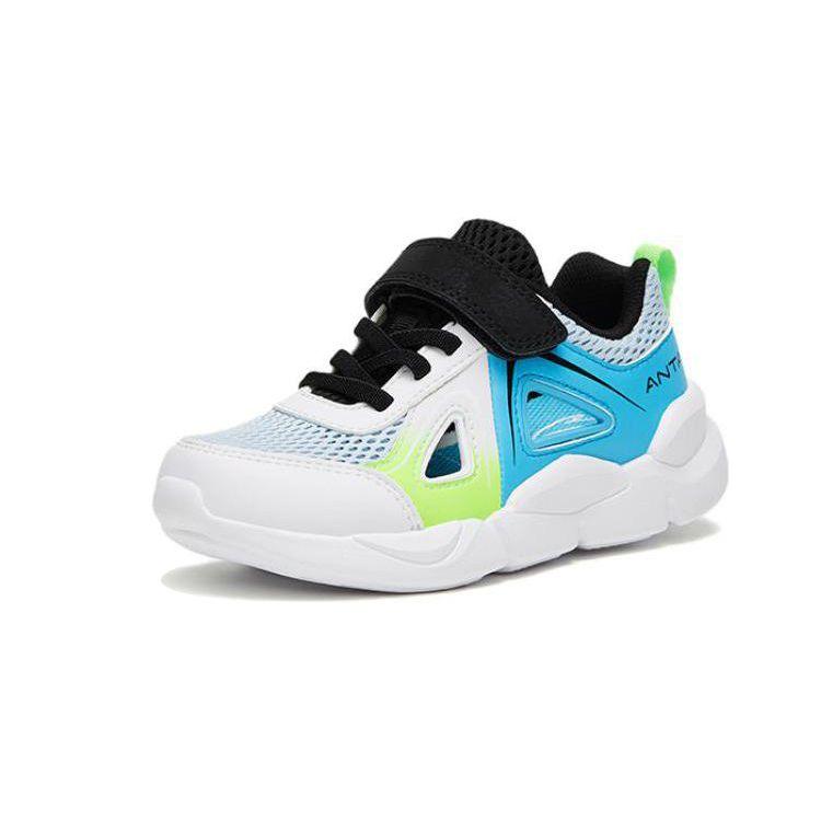 Anta Comfortable Casual Sports Sandals Kids Sandals White Blue Green A312329952H-3