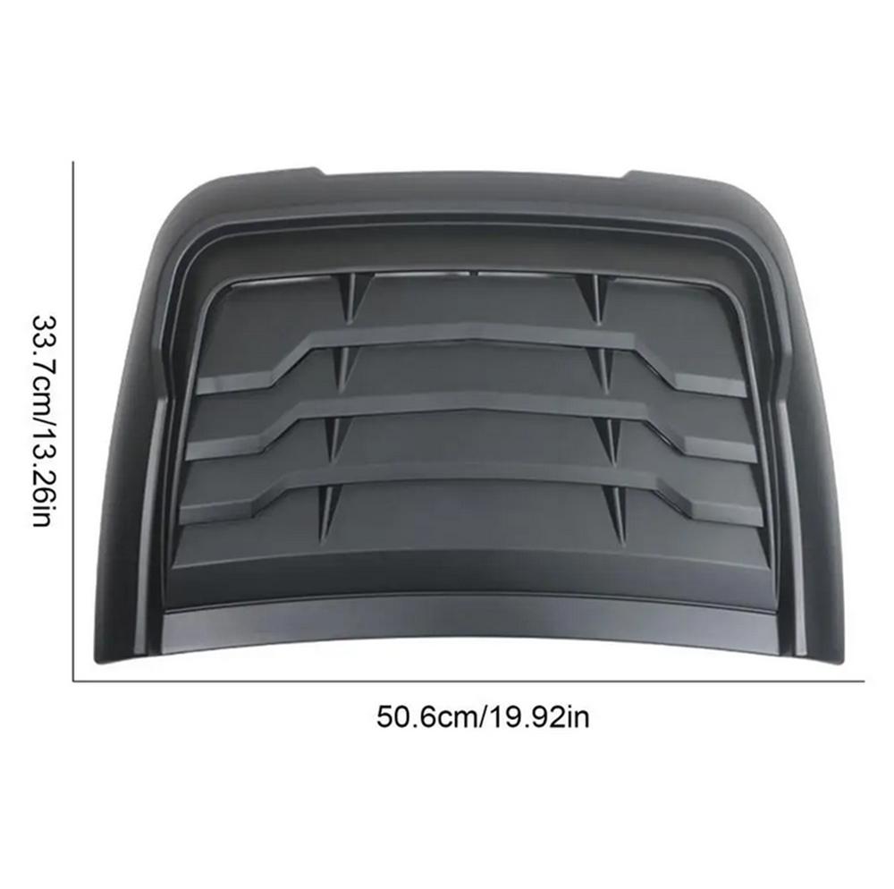 Внешняя накладка на капот автомобиля, воздухозаборник, решетка, отделка, черный АБС-пластик