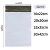 100pcs Self-adhesive Packaging Bag Sealing Waterproof Mailing Shipping Bag Express Logistics Dustproof Courier Bag