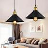 Industrial LED Pendant Light Retro Cyan Hanging Light Fixtures For Living Room Restaurant Cafe Bar Indoor Illumination Fixtures