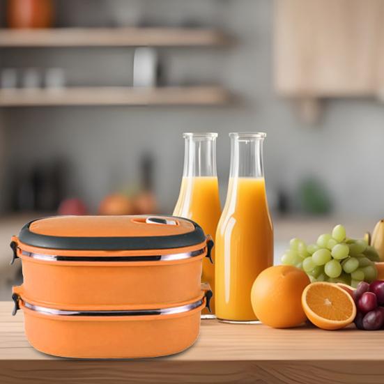 Изоляция из нержавеющей стали, термоконтейнер для ланча, портативный, легкоочищаемый контейнер для еды для пикника на открытом воздухе